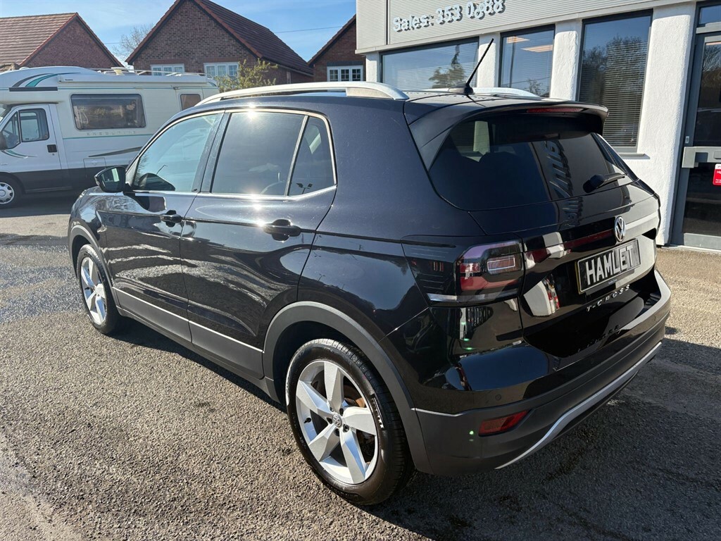 Volkswagen T-Cross 1.0 L 1.0 Tsi Sel Dsg Euro 6 Ss GH19TXA Black #3