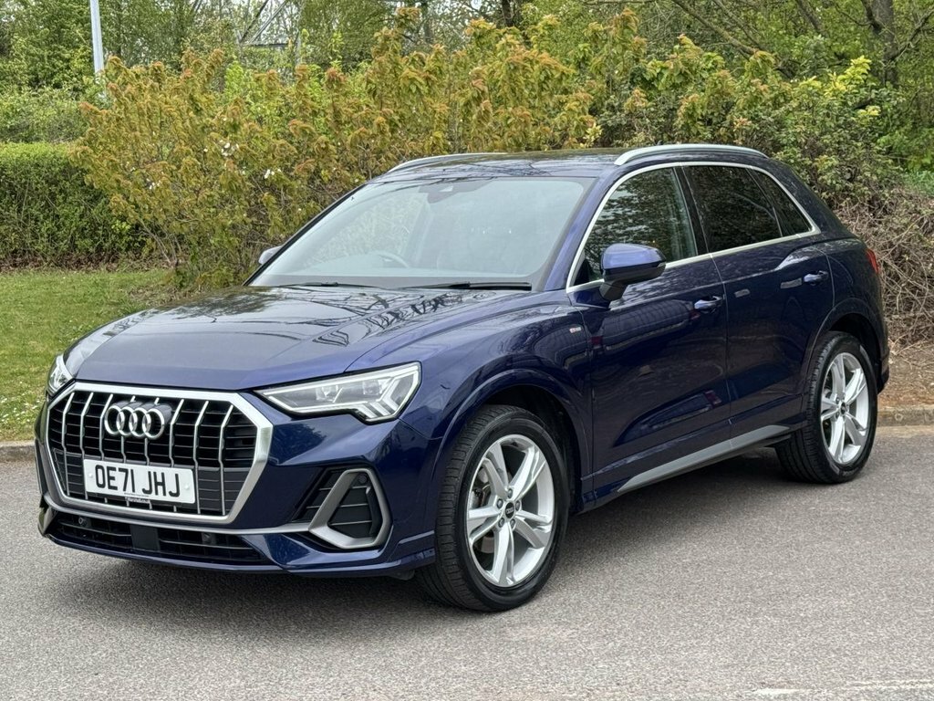 Audi Q3 1.5L S Line OE71JHJ Blue #4