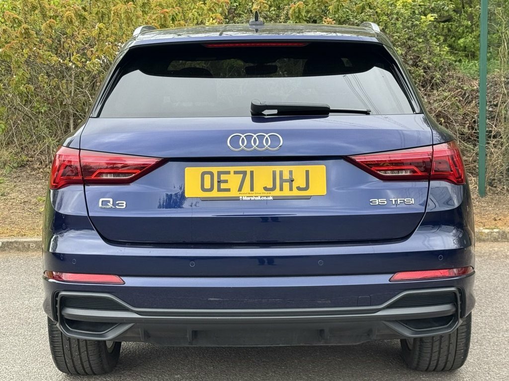 Audi Q3 1.5L S Line OE71JHJ Blue #5