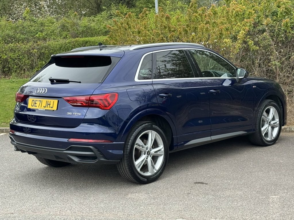 Audi Q3 1.5L S Line OE71JHJ Blue #6