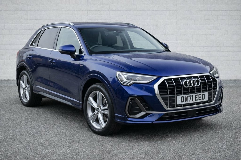 Audi Q3 1.5L S Line Blue