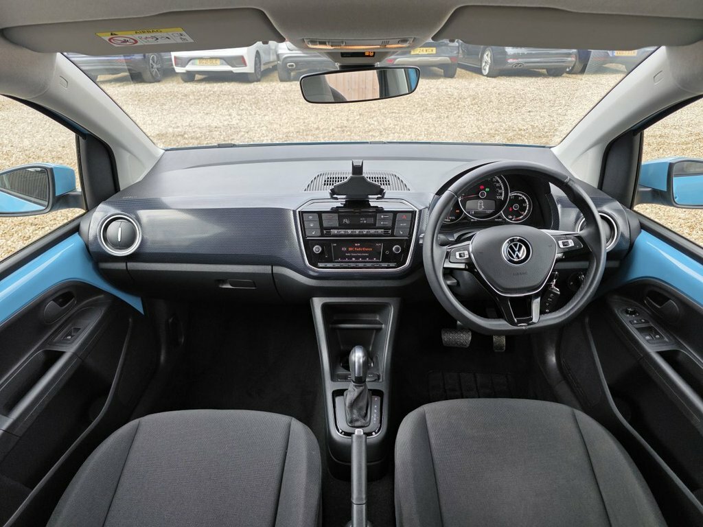 Volkswagen e-Up Hatchback YE73VZA Blue #4