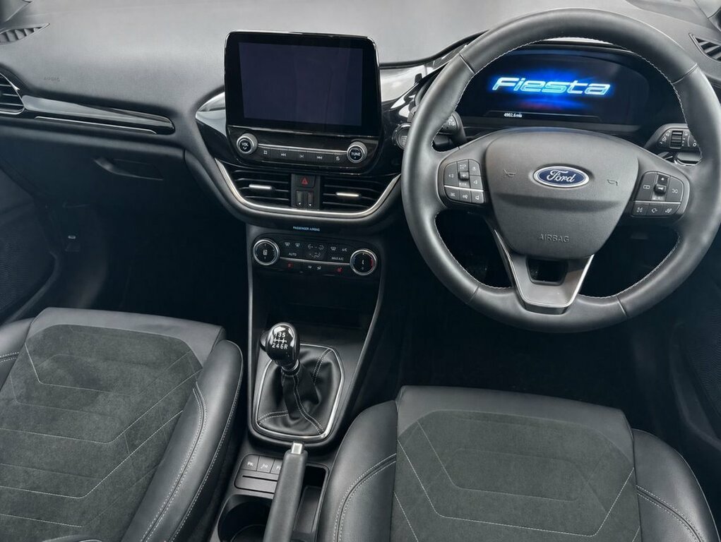 Ford Fiesta 1L Titanium X WN23DGZ Blue #4