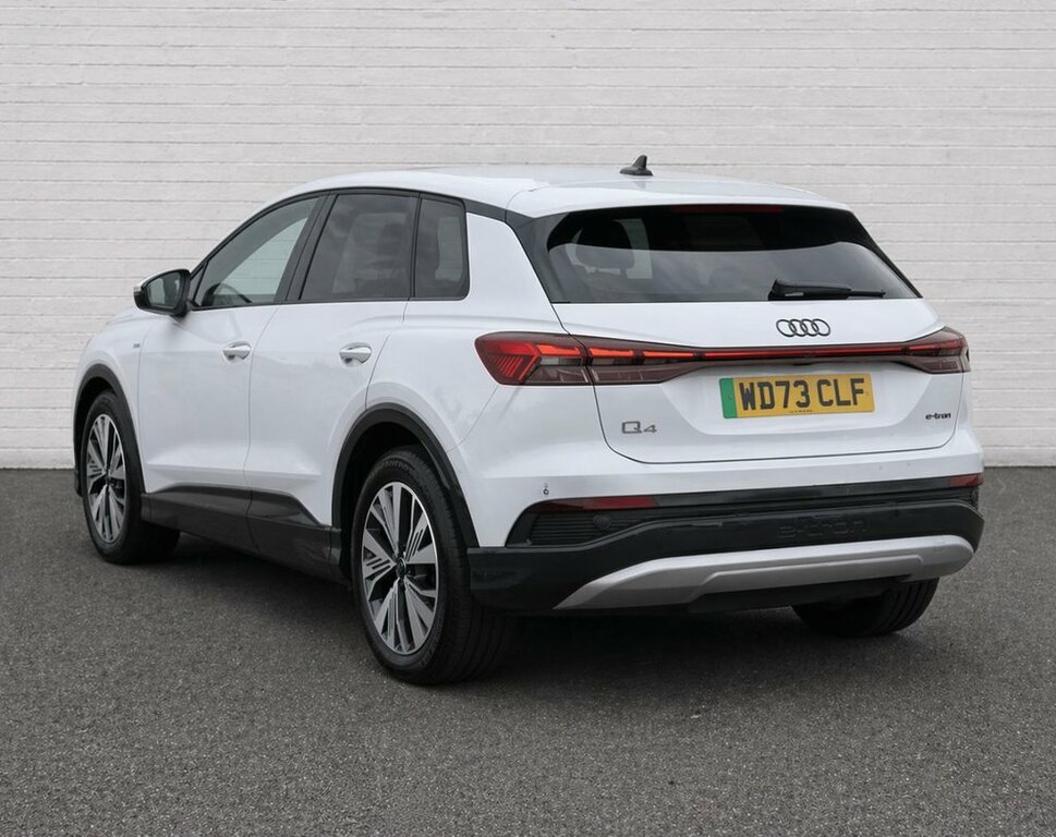 Audi Q4 E Tron Suv WD73CLF White #2