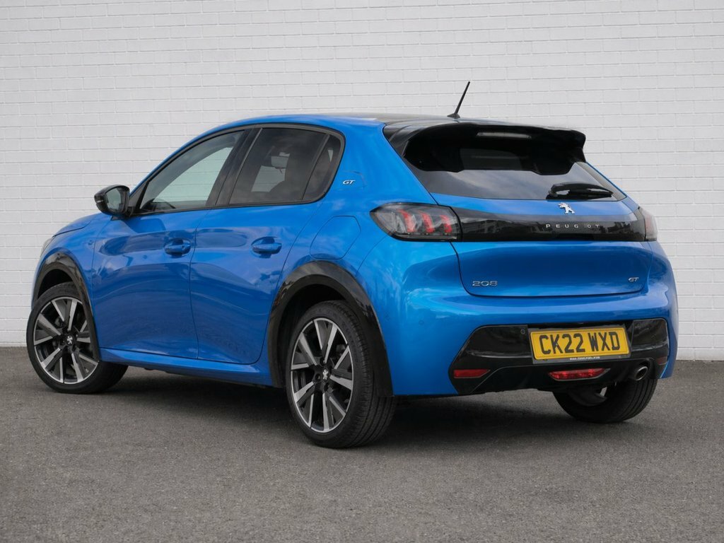 Peugeot 208 1.2L Gt CK22WXD Blue #2