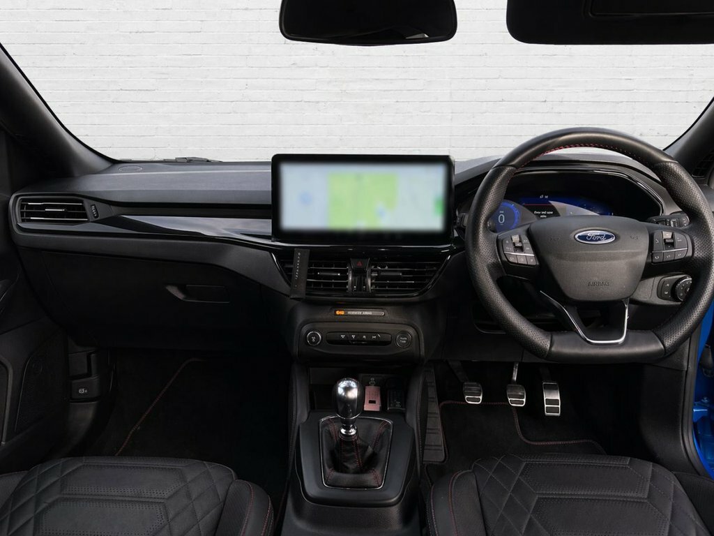 Ford Focus 1L St-line Vignale NL72JVN Blue #4