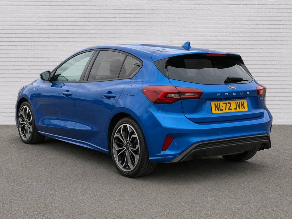 Ford Focus 1L St-line Vignale NL72JVN Blue #2