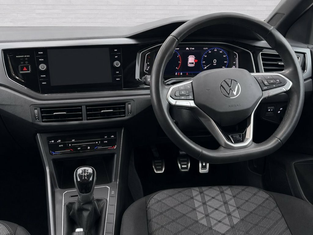 Volkswagen Polo 1L R-line VU73NLE Grey #4