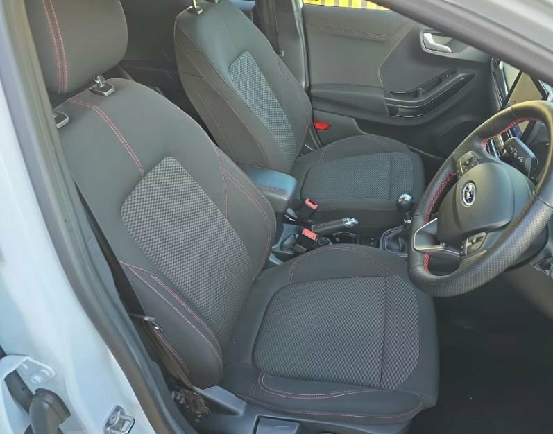 Ford Puma 1L St-line SH73FKS White #4