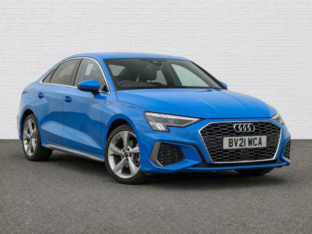 Audi A3 1.5L S Line Blue