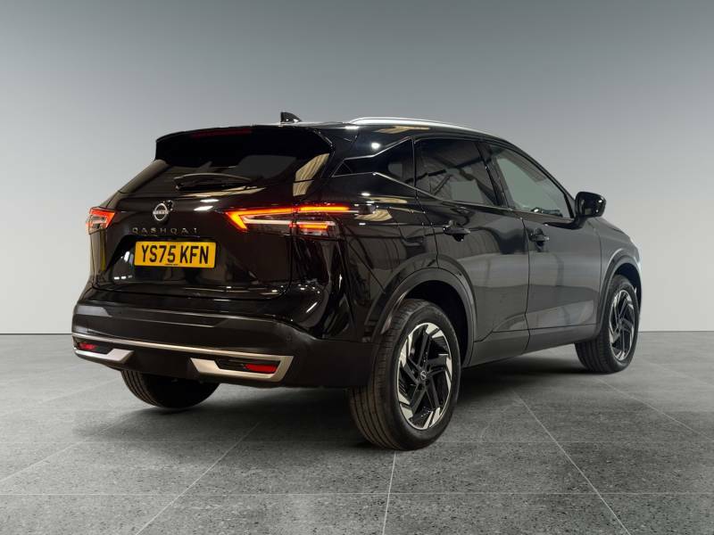 Nissan Qashqai 1.3 Dig-t Mh 158 N-connecta Xtronic - 2025 75 YS75KFN Black #3