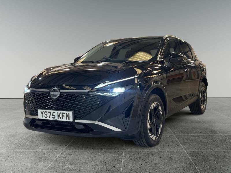 Nissan Qashqai 1.3 Dig-t Mh 158 N-connecta Xtronic - 2025 75 YS75KFN Black #2