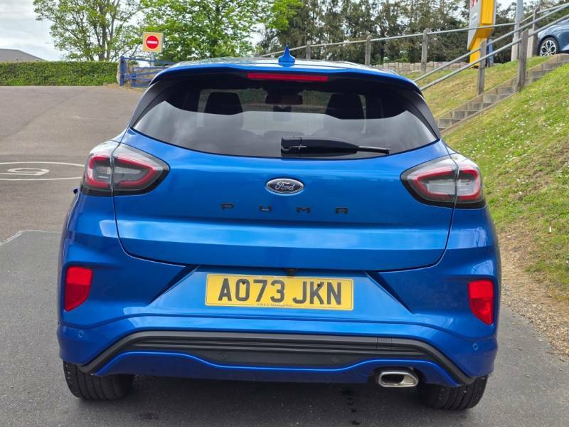 Ford Puma 1.0 Ecoboost Hybrid Mhev St-line X Dct - 2024 AO73JKN Blue #5