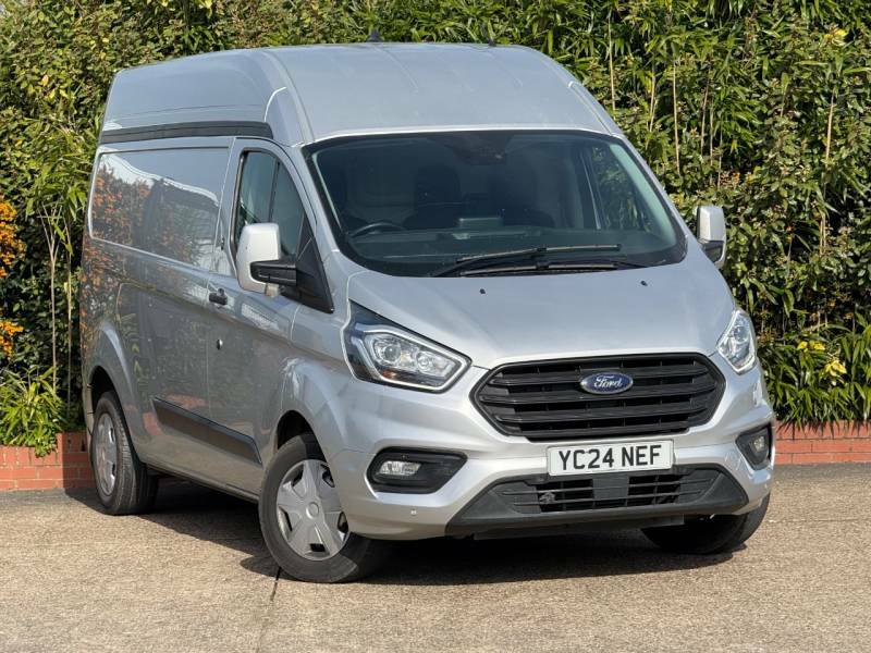 Ford Transit Custom 2.0 Ecoblue 130Ps High Roof Trend Van - 2024 24 Silver