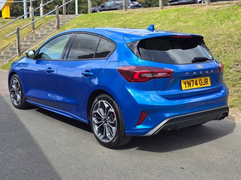 Ford Focus 1.0 Ecoboost Hybrid Mhev 155 St-line X - YN74OJR Blue #6