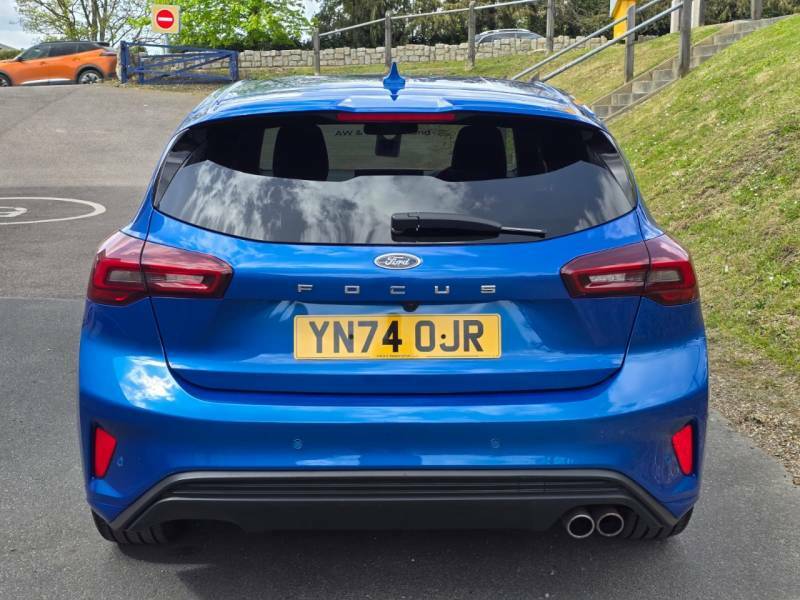 Ford Focus 1.0 Ecoboost Hybrid Mhev 155 St-line X - YN74OJR Blue #5