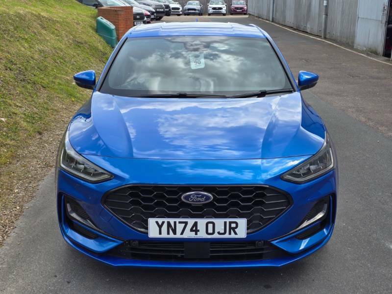 Ford Focus 1.0 Ecoboost Hybrid Mhev 155 St-line X - YN74OJR Blue #2