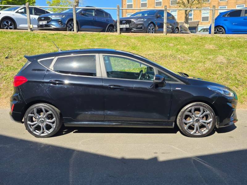 Ford Fiesta 1.0 Ecoboost 140 St-line - 2018 18 PN18BZW Black #4