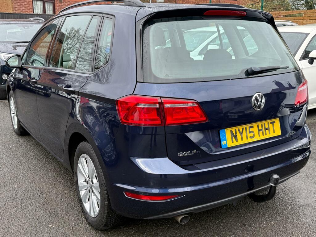Volkswagen Golf SV 1.6 Tdi Bluemotion Tech Se Dsg Euro 6 Ss Blue #4
