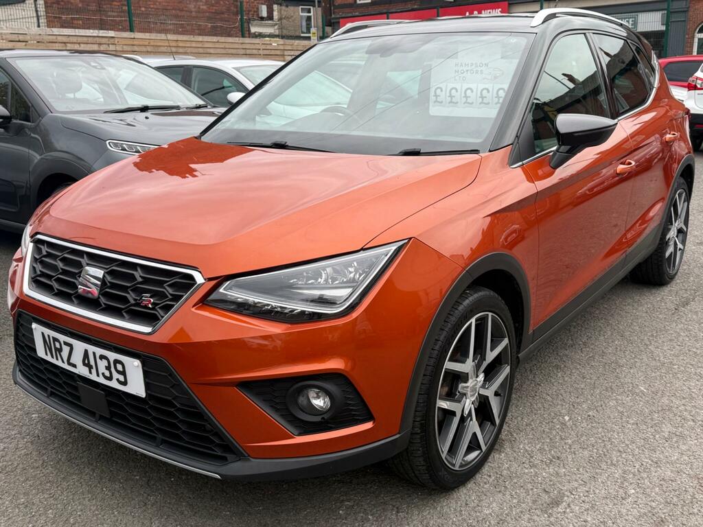 Seat Arona 1.0 Tsi Fr Sport Dsg Euro 6 Ss NRZ4139 Orange #2