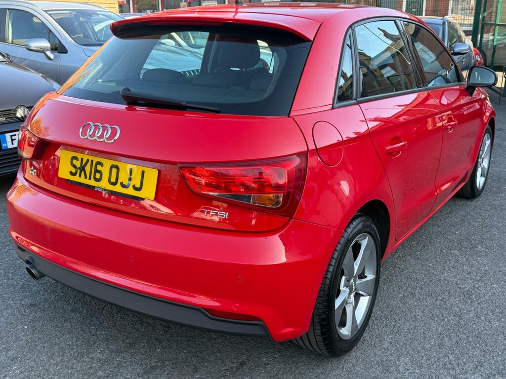 Audi A1 1.0 Tfsi Sport Sportback Euro 6 Ss SK16OJJ Red #3