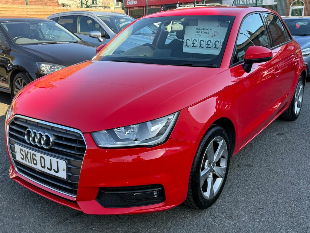 Audi A1 1.0 Tfsi Sport Sportback Euro 6 Ss SK16OJJ Red #2