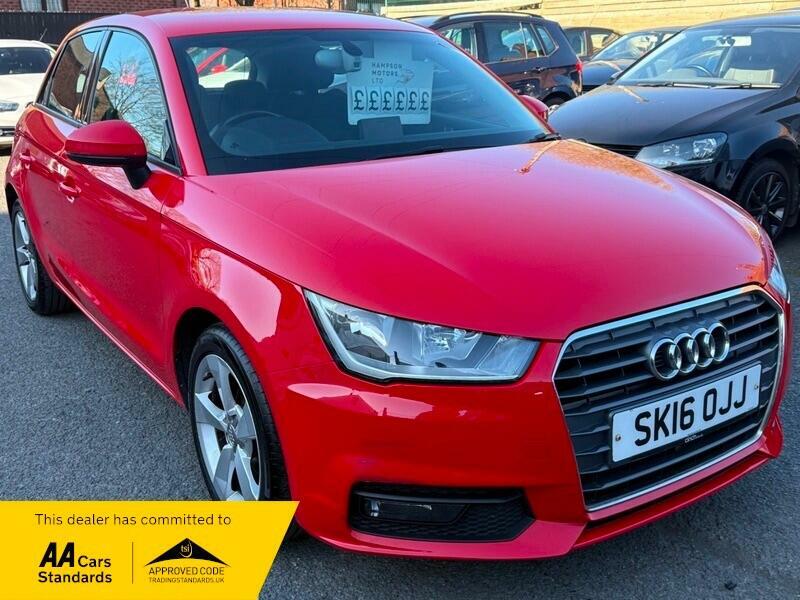 Audi A1 1.0 Tfsi Sport Sportback Euro 6 Ss Red