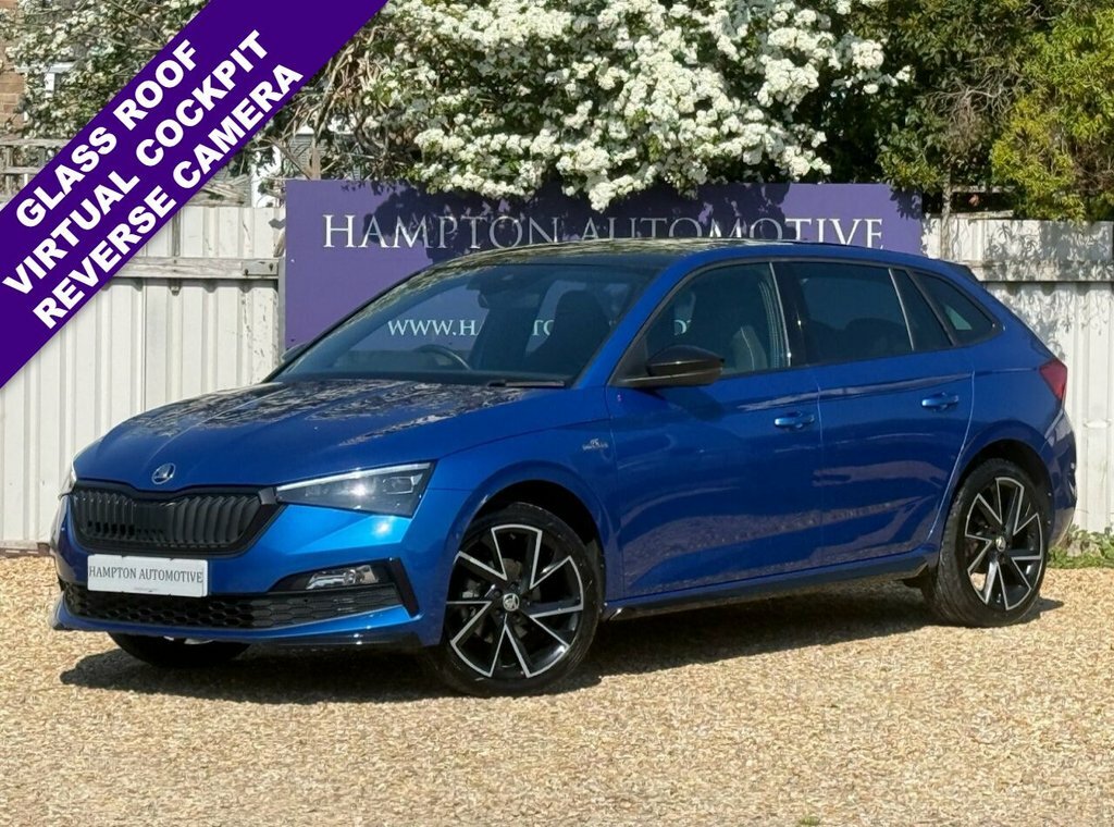 Skoda Scala 1L Monte Carlo Blue