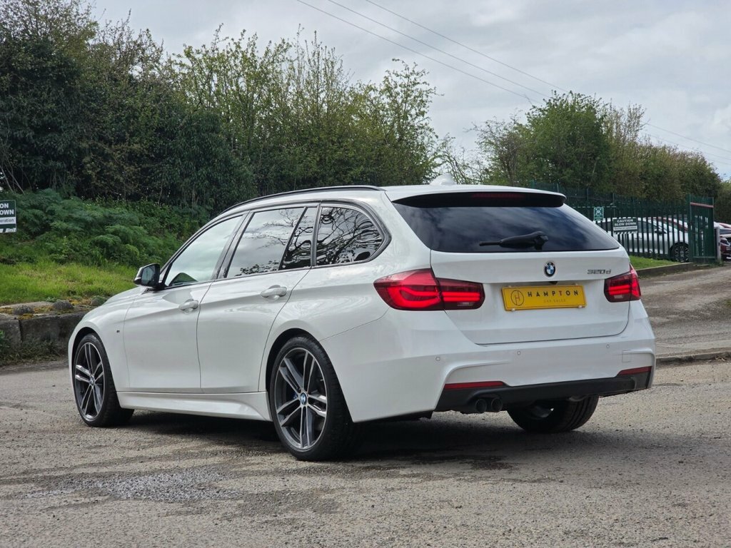 BMW 3 Series 2L M Sport Shadow Edition BT67HRN White #6