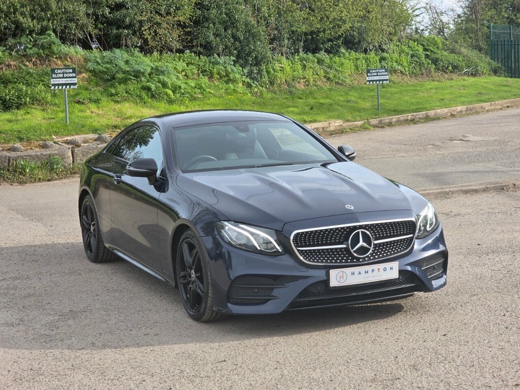 Mercedes-Benz E Class Coupe DK18KJY Blue #2