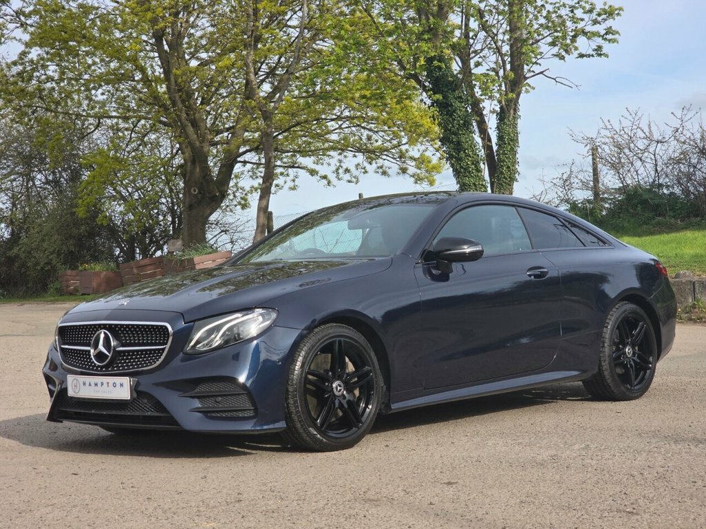 Mercedes-Benz E Class Coupe DK18KJY Blue #5