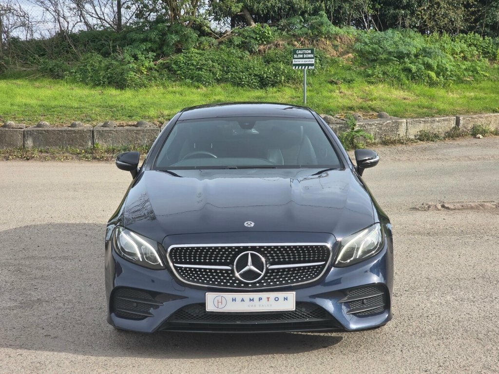 Mercedes-Benz E Class Coupe DK18KJY Blue #4