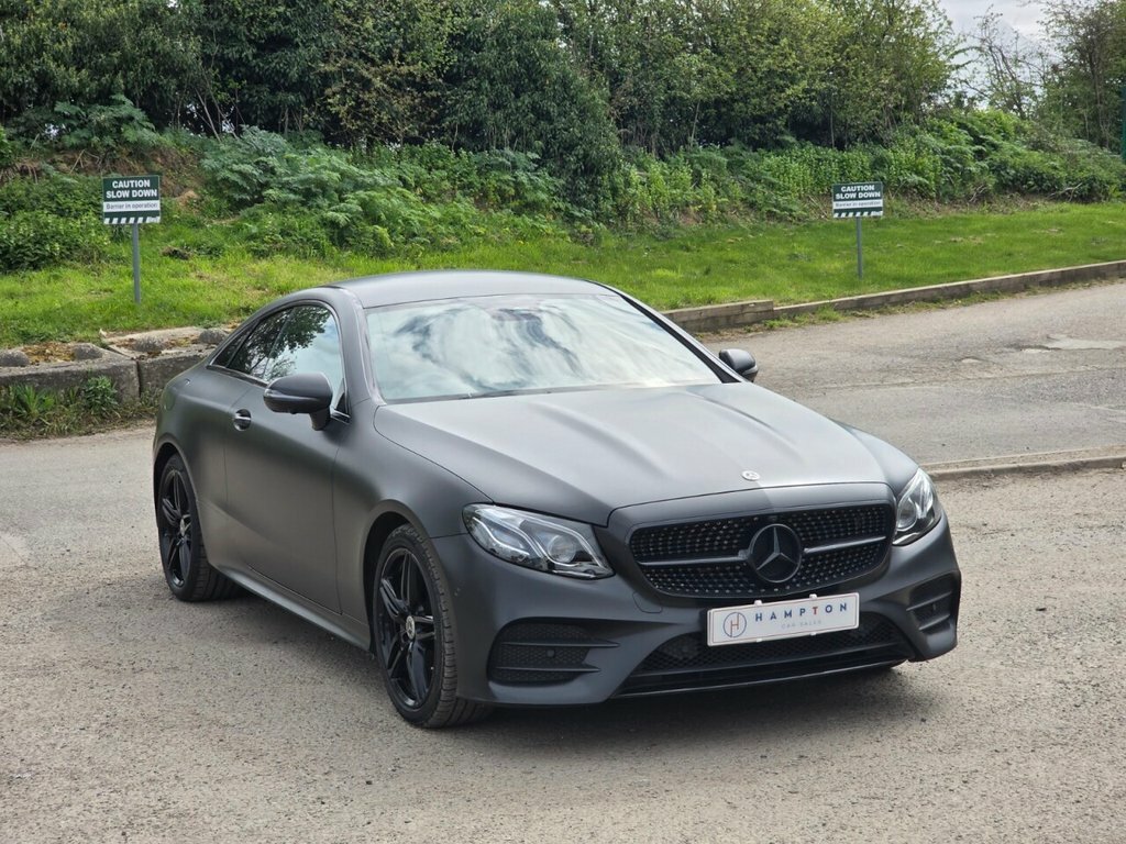Mercedes-Benz E Class Coupe BV19WOY Red #2