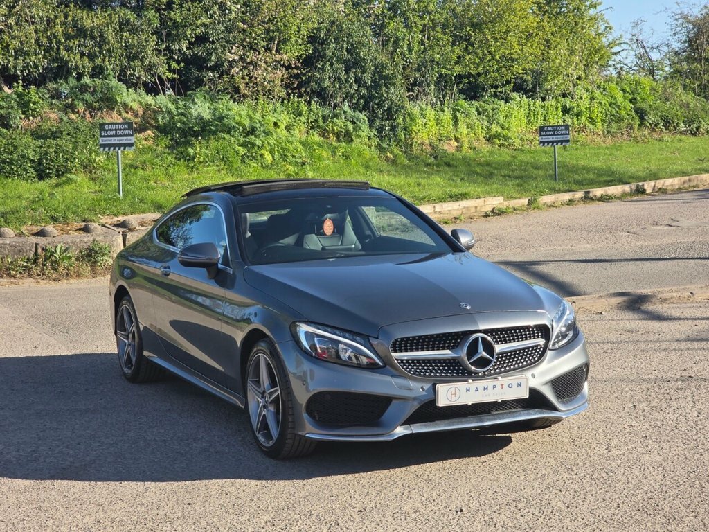 Mercedes-Benz C Class Coupe PJ18VBL Grey #2