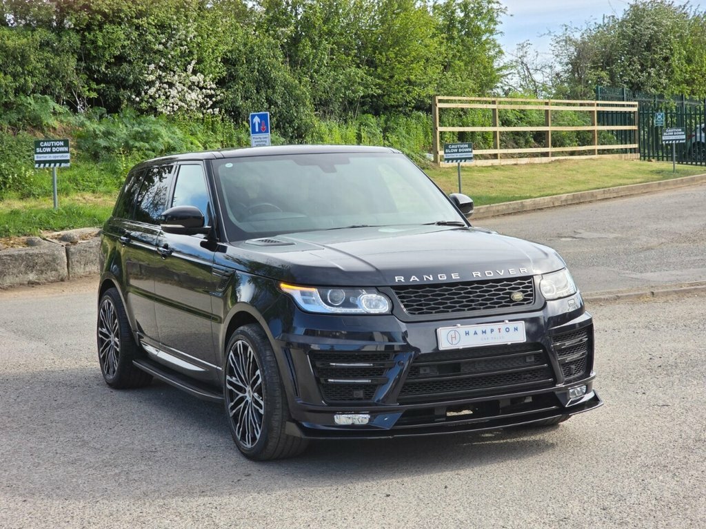Land Rover Range Rover Sport Sdv8 Dynamic Black #2