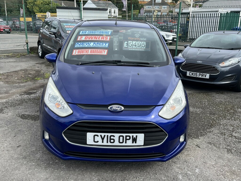 Ford B-Max 1.5 Tdci Zetec CY16OPW Blue #3