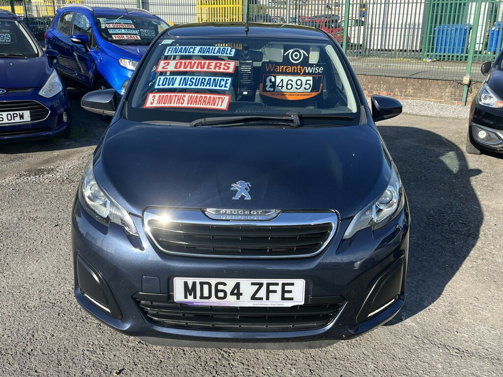 Peugeot 108 1.0 Vti Active MD64ZFE Blue #4