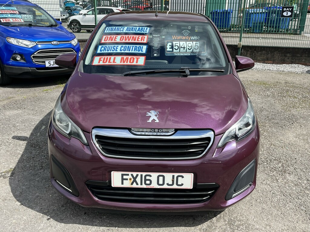 Peugeot 108 1.0 Active FX16OJC Purple #4
