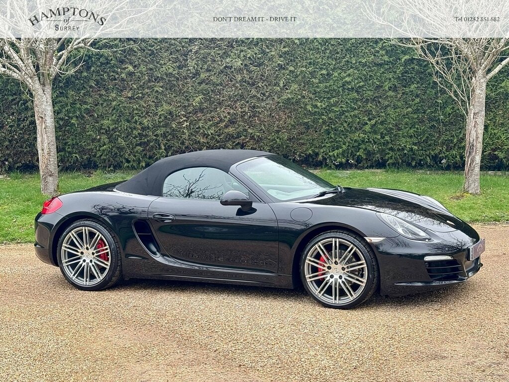 Porsche Boxster 3.4 981 S Convertible Pdk Euro 6 Ss Black