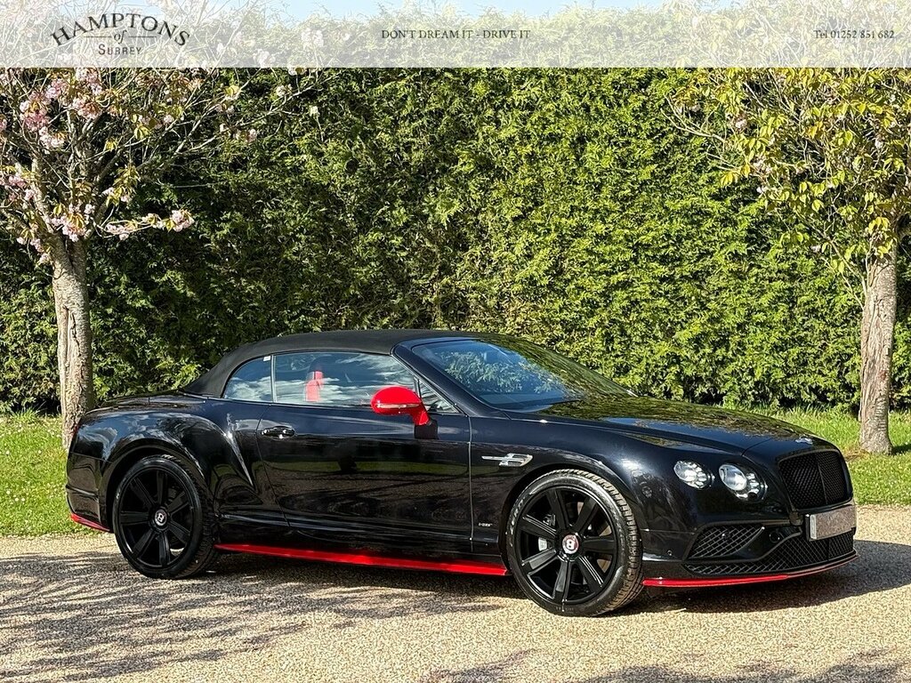 Bentley Continental Gt 4.0 V8 Gtc S Convertible 4Wd Euro Black #2