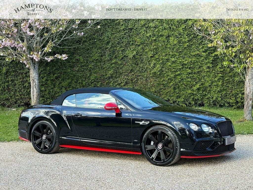 Bentley Continental Gt 4.0 V8 Gtc S Convertible 4Wd Euro Black