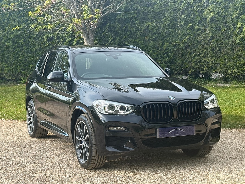 BMW X3 2.0 20D Mht M Sport Suv Hybrid Xdr EN21KXF Black #4