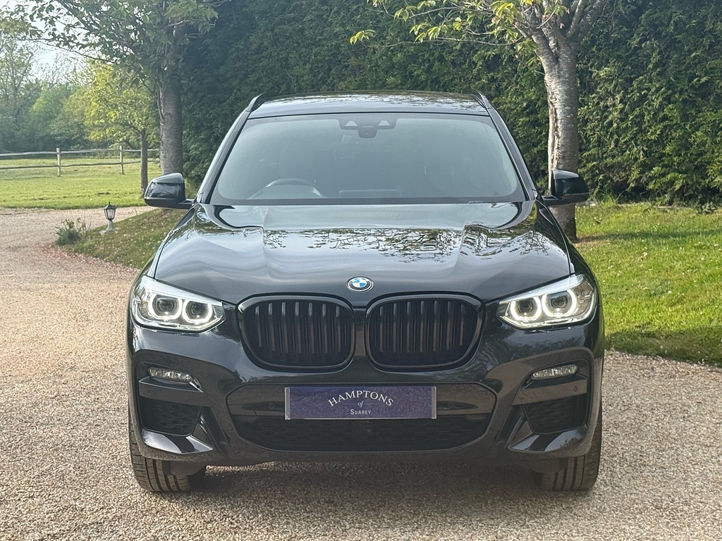 BMW X3 2.0 20D Mht M Sport Suv Hybrid Xdr EN21KXF Black #5