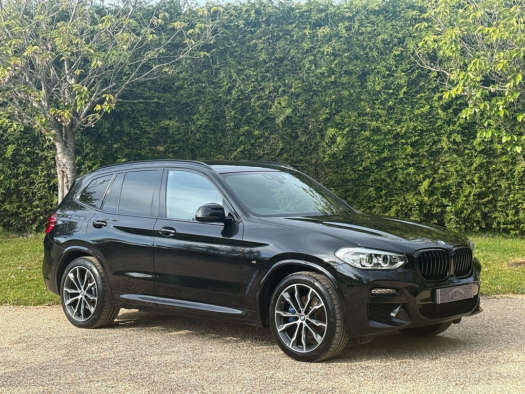 BMW X3 2.0 20D Mht M Sport Suv Hybrid Xdr EN21KXF Black #2
