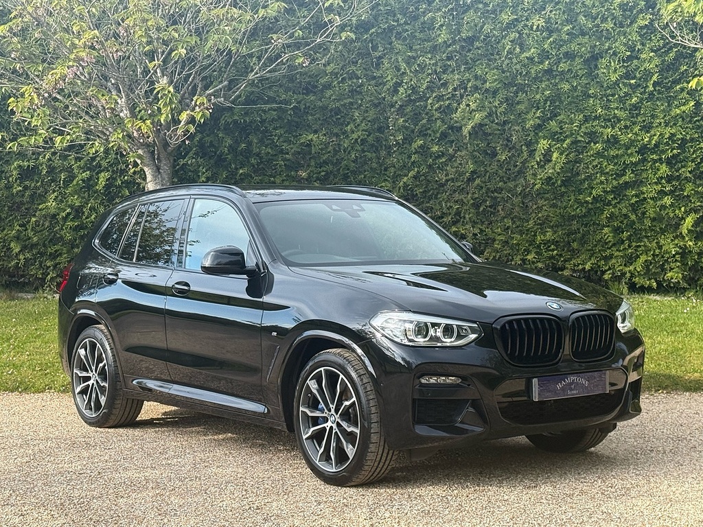 BMW X3 2.0 20D Mht M Sport Suv Hybrid Xdr EN21KXF Black #3
