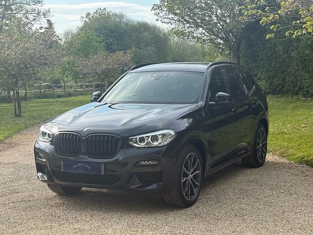 BMW X3 2.0 20D Mht M Sport Suv Hybrid Xdr EN21KXF Black #6
