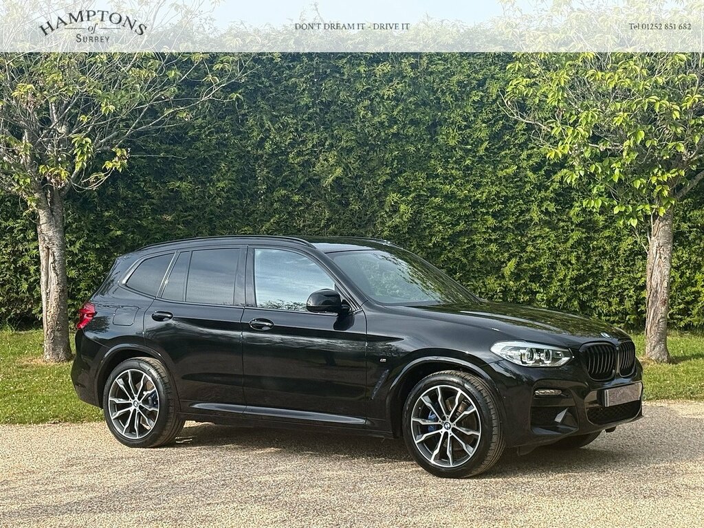 BMW X3 2.0 20D Mht M Sport Suv Hybrid Xdr Black