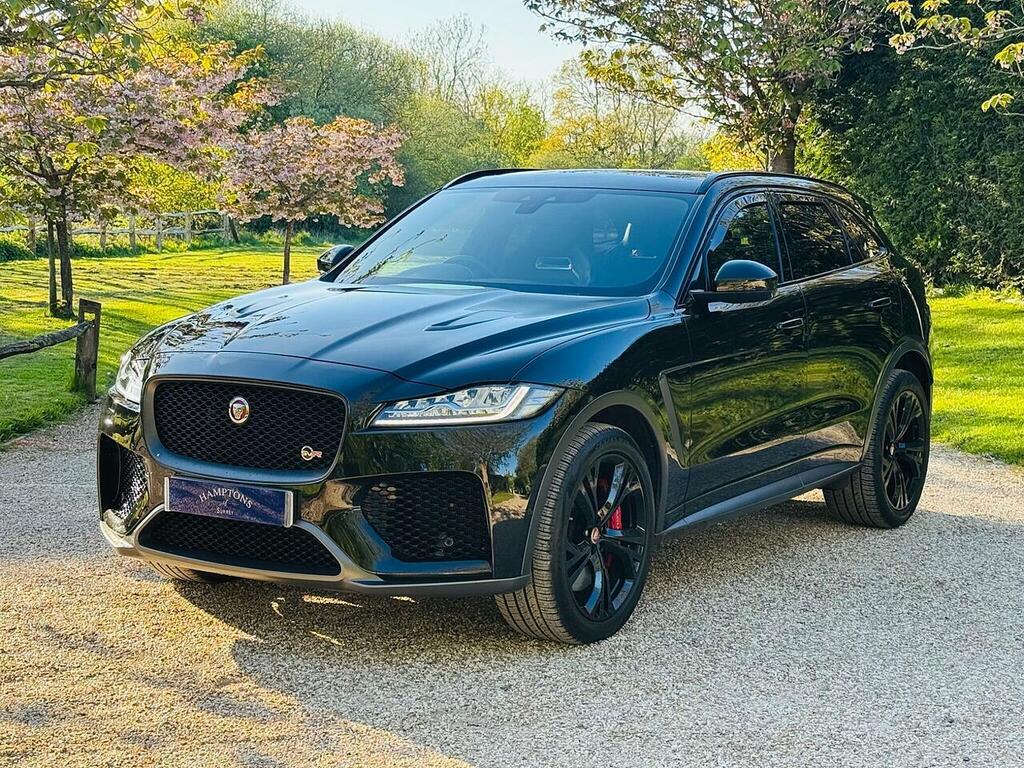 Jaguar F-Pace 5.0 V8 Svr Quickshift Awd Euro 6 Ss Black #4