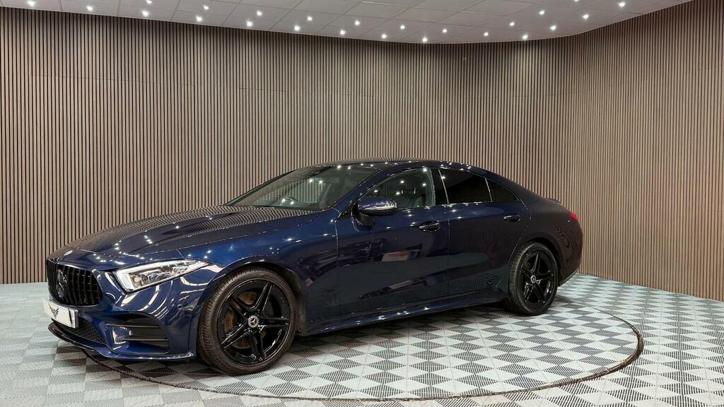 Mercedes-Benz CLS Saloon 2.0 Cls300d Amg Line Coupe G-tronic Euro 6 Blue #6