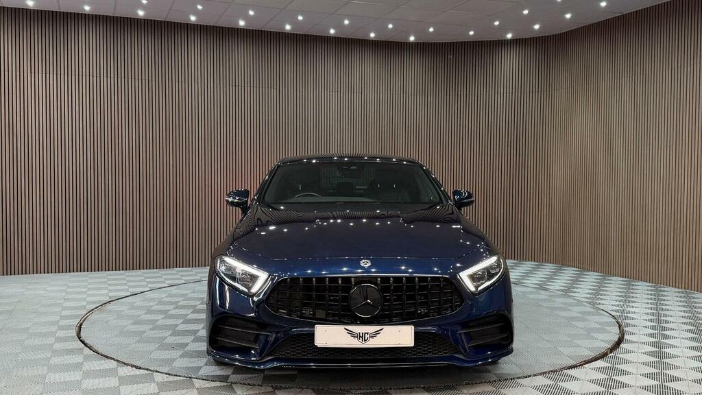 Mercedes-Benz CLS Saloon 2.0 Cls300d Amg Line Coupe G-tronic Euro 6 Blue #4